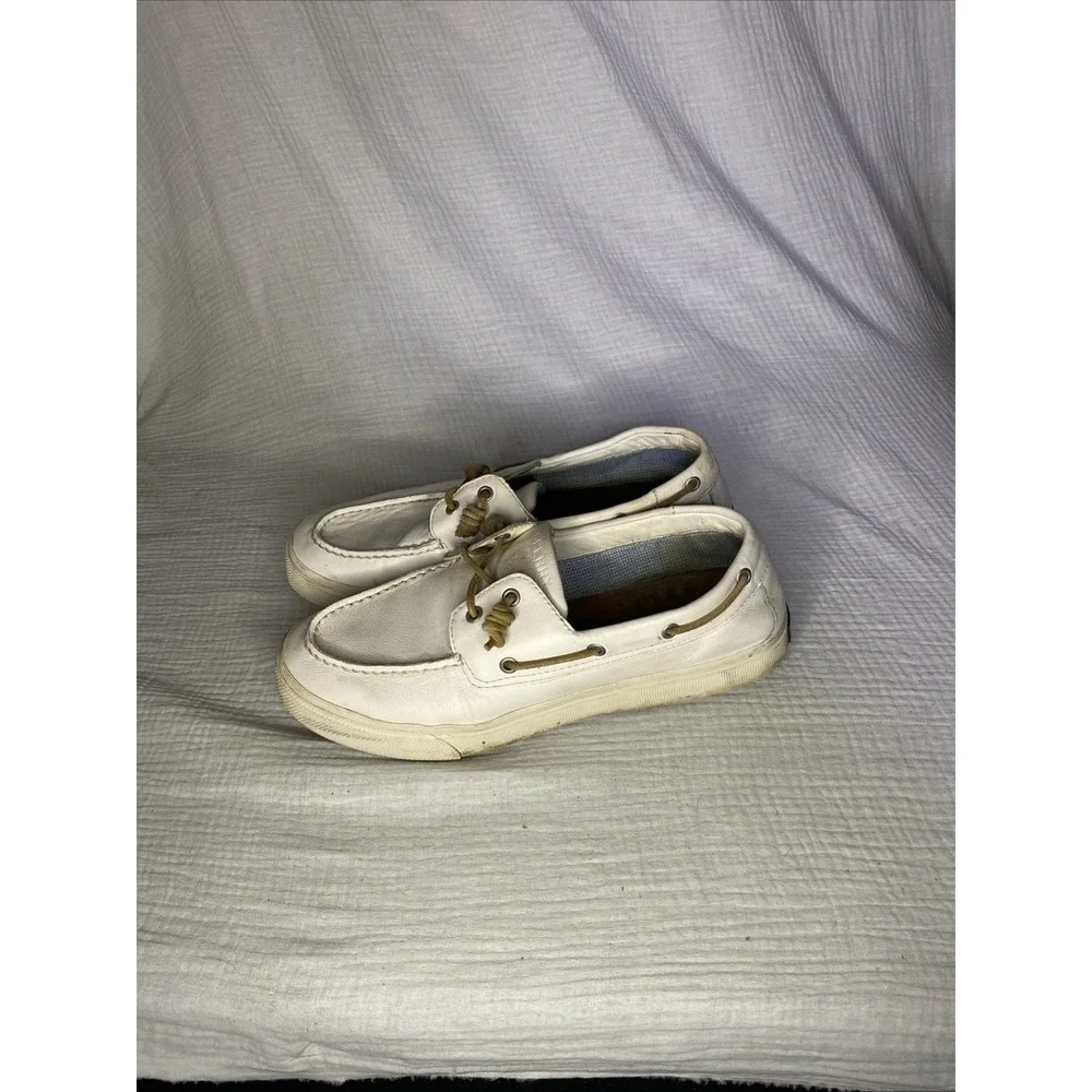 Sperry mens Bahama Boat Shoe, Snow White White 10.5